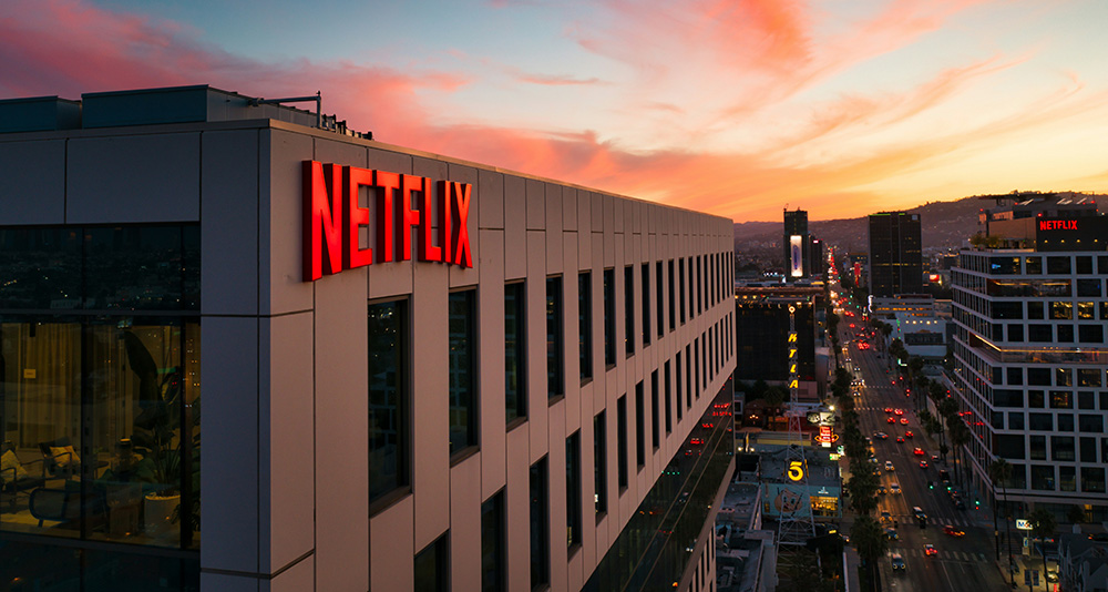 Netflix brand name building
