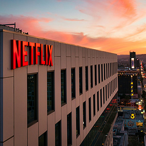 Netflix Brand Name Building